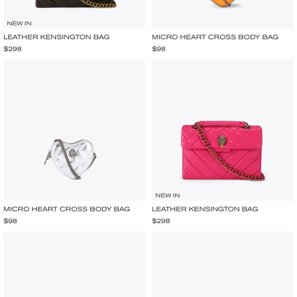 Kurt Geiger Vibrant Pink Shoulder Bag - Picture 6 of 6